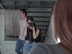 Jamie bud and Maria Wars star in a steamy European porn video