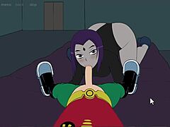 Cartoon porn star Raven gives a mind-blowing blowjob in episode 21 of 18titans