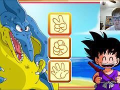 Maledom Master Rosshi teases and pleases in Dragon Ball Kame Paradise verification video