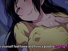 Hentai porno: la beauté du dessin animé se livre à une scène de sexe torride