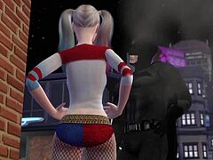 Harley Quinns zapeljivo srečanje z Batmanom v animiranem kratkem posnetku