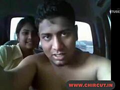 Desi indian girlfriend with boyfriend in car watch full video on www teenvideos live