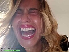 Cipka Maellesa zostaje zniszczona podczas ostrego seksu z perwersyjnym fanem w tym domowym filmie