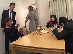 Rena's affair with her cheating husband takes place at a New Year's party where she meets up with her friends