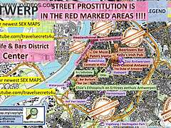 Европски групни секс са младим проституткама у Антверпену