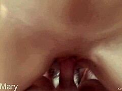 Big dick cums in the bathroom of a hot step sister - amateur