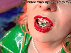 Wild fetish video features mistress humiliatrix in PVC and dirty talk