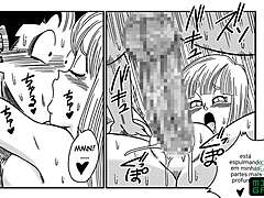 Monster hentai paródia s Kiuririnovou sprostou priateľkou na Yamcha