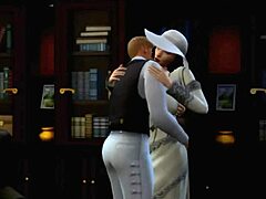 Interracial csoport szex nagy fekete faszokkal és shemale-ekkel a The Sims-ben
