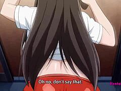 Göğüslü kızla sansürsüz anime sakso
