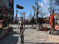 Έφηβη BDSM με κινούμενα σχέδια Fallout 4