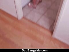 Stepdaughter gets doggystyle and POV in dadbangsme video