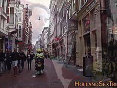 Holandská černá eskorta dostává výstřik na obličej v HD