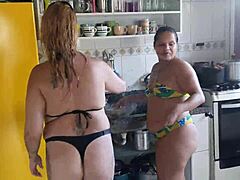 Brazilian porn stars dive into pleasure at a lavish pool party