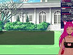 Vtuber's wild imagination: A romantic encounter with an anime president