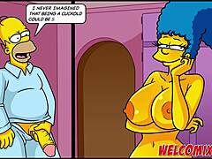 De Simpsons hentai fans Xmas wensen vervuld met Welcomix