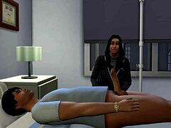 Viettelevä 3D-sarjakuvaparodia Sims 4 -pelistä