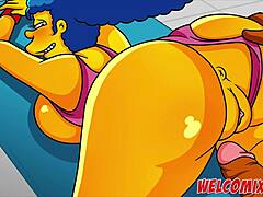 As melhores vistas traseiras do pornô dos Simpsons em colheres de simpoons