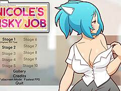 El papel atrevido de Nicoles en el juego hentai lleva a la titulación para atraer a sus clientes