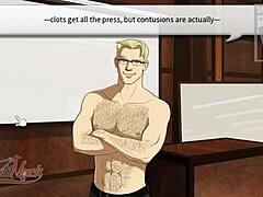 Professor musculoso Alexs sessão intensa de treino e masturbação