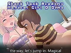 Experience the magical world of shemale hentai with Shark tank girl