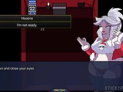 Anime cosplay hentai-spel med bystig babe och monstersex