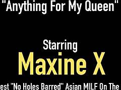 Maxine, si puma Kamboja, dijebol keras oleh kontol Latino
