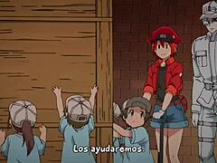 Hataraku Saibou Hentai Anime po hiszpańsku