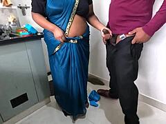 Tamil maid Sridevi pleasures her boss's manhood