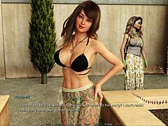 Commented gameplay of Sunshine love 187, egy vizuális regény kaland